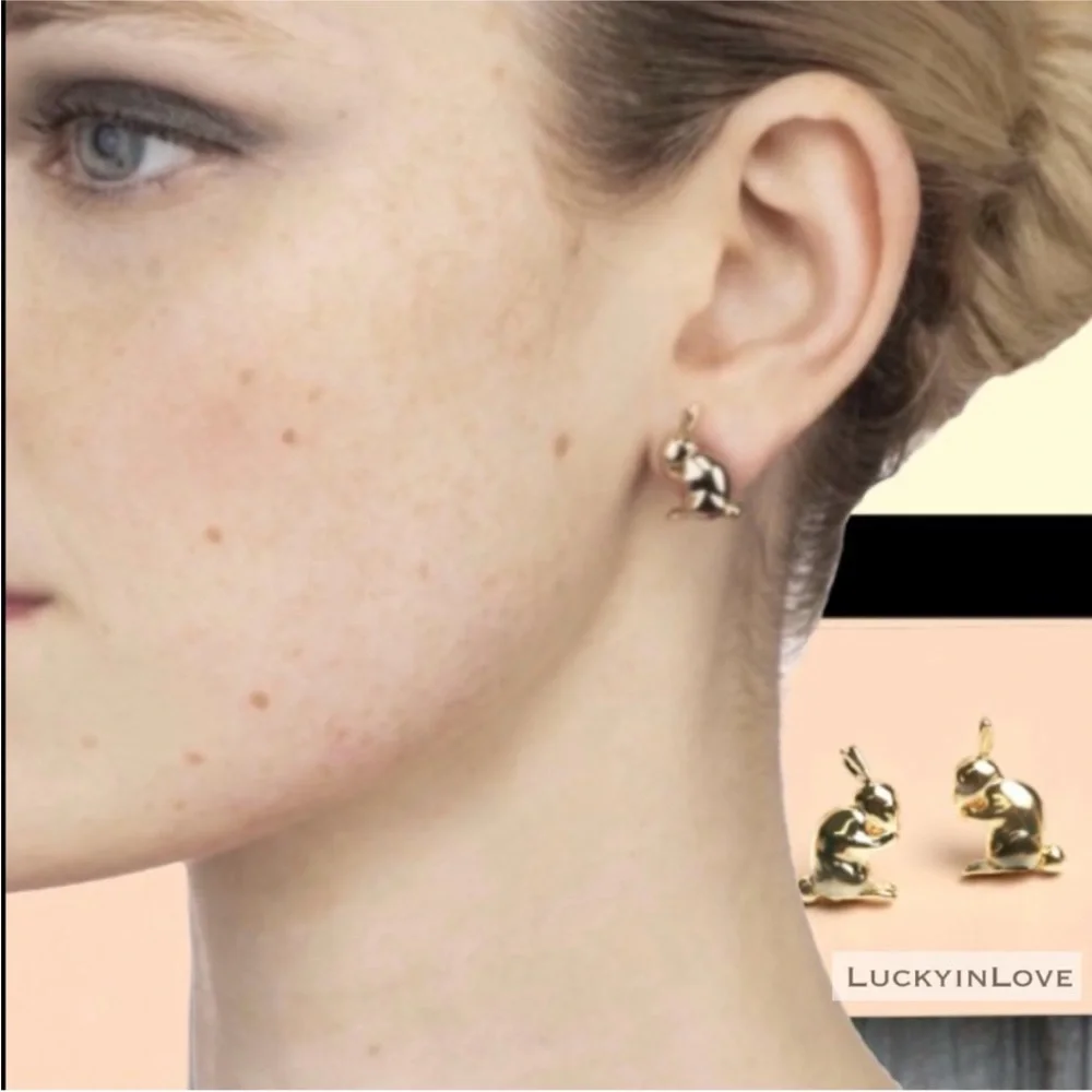 Bunny & Basket of Pearls basket Earring 🧺 🐇 ALEXIS Bittar Oscar de La Renta